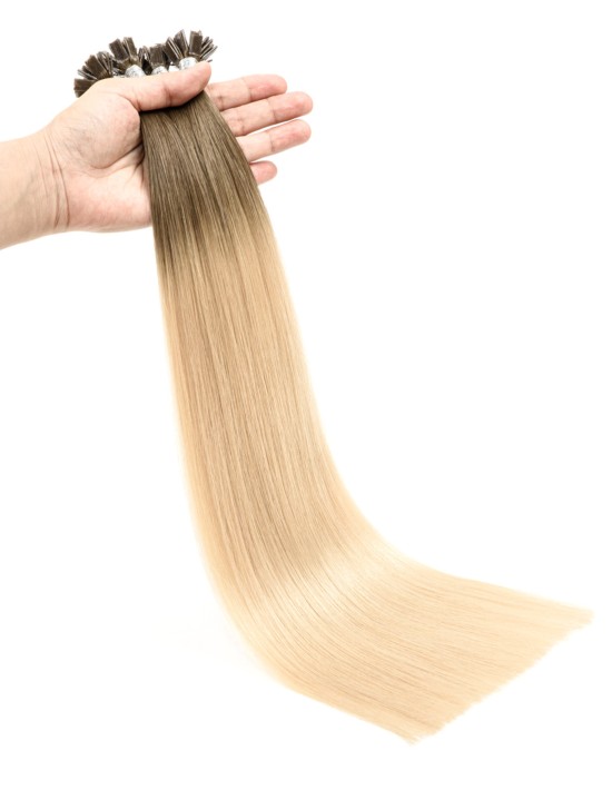 Extension Kératine Ombré hair 70cm - Cheveu Naturel Deluxe XXL