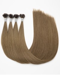 Günstig Haarverlängerung 70cm -  Bonding Hell Aschbraun XXL