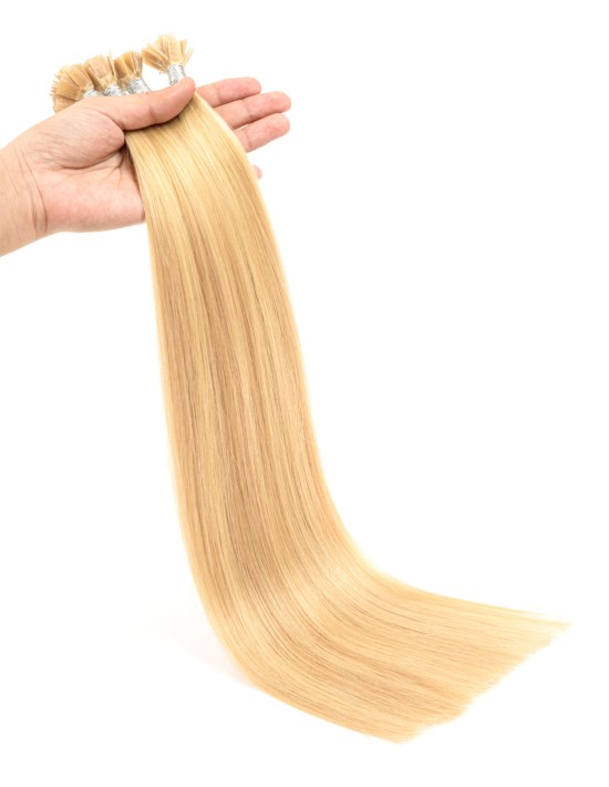 Bonding-Extensions aus Echthaar 50-70 cm - Gratis Deluxe-Box