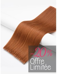 Extension adhésive invisible - Tape Hair injectée imitation cuir chevelu Extension adhésive invisible - Tape Hair injectée imitation cuir chevelu