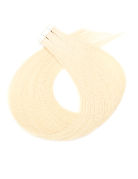 Slim Tape - die Beste Haarverlängerung 40cm Platinium Blond haar