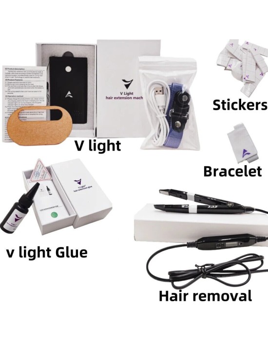 V-Light Hair Extensions Kit Complete
