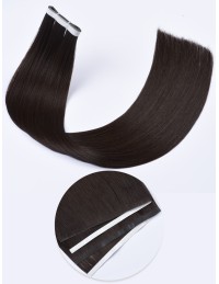 Longues Extensions Adhésives Noir Naturel 60 cm - Cheveux Naturels 9A+ Longues Extensions Adhésives Noir Naturel 60 cm - Cheveux Naturels 9A+