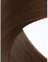 Lange Seamless Klebe-Extensions 60 cm - Dunkel Braun Echthaar 9A+ Lange Seamless Klebe-Extensions 60 cm - Dunkel Braun Echthaar 9A+