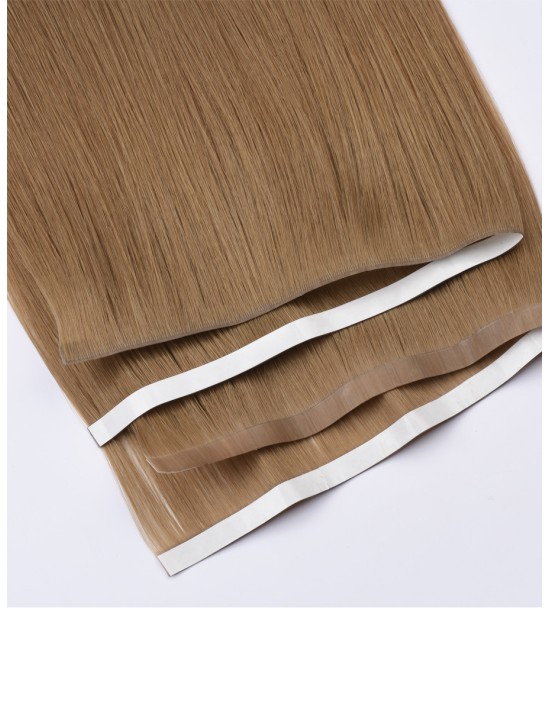 Unsichtbare Tape Extensions 60 cm - Ashbraun Echthaar 9A+