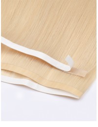 Haar Klebestreifen Lange Tape 60 cm - Ashy Beige Blond Echthaar 9A+ Haar Klebestreifen Lange Tape 60 cm - Ashy Beige Blond Echthaar 9A+
