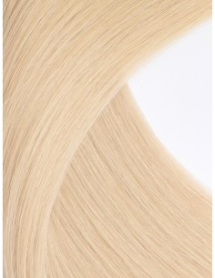 Haar Klebestreifen Lange Tape 60 cm - Ashy Beige Blond Echthaar 9A+ 2