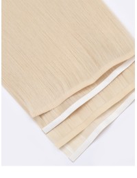 Klebe-Extensions Lange Tape 60 cm - Pure White Echthaar 9A+ Klebe-Extensions Lange Tape 60 cm - Pure White Echthaar 9A+