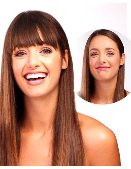 Offre Exclusive : Frange à Clips - 20% Cheveux Naturels