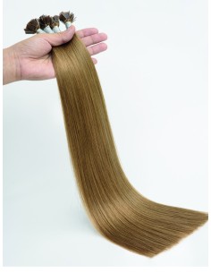 Keratin-Extensions Aschbraun - 30 cm | 25 Haarverlängerungen by Extens Hair 2