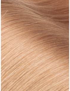 Günstige Keratin Bonding Haarverlängerungen – Hellbraun, 30 cm