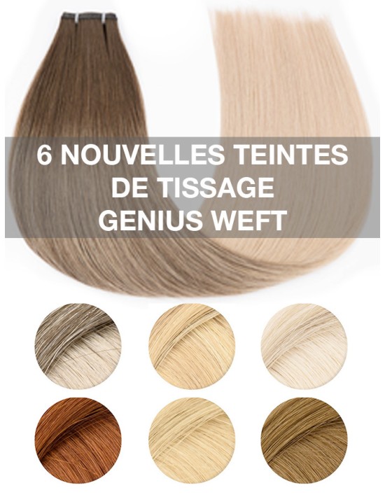 Cheveux Meché Tissage Russe - Balayage Sunset Blond