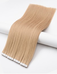 Extension Adhésive mi-longue 30 cm - Cheveux Naturels Brun  - Exten's Hair
