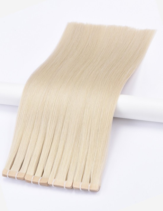 Bondings Pure White 70 - 25 Extensions Bonding Strähnen