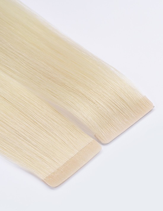 Bondings Pure White 70 - 25 Extensions Bonding Strähnen