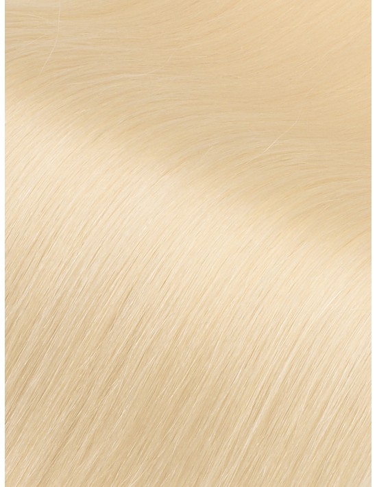 Tressen aus slawischem Echthaar - Platinium Blond