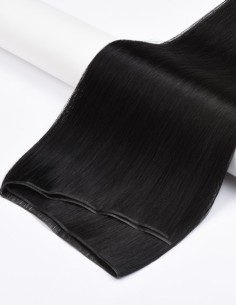 Tressen Gelockt mit indianische Echthaar:Echthaarverlängerung, Haarverlängerung und Haarverdichtung mit Naturhaar 2