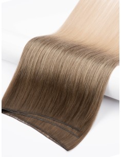 Tressen aus russischem Haar Ombré