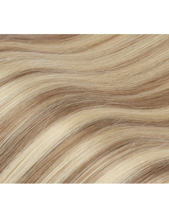 Extensions adhésives Balayage Miel Platine Cendré P12/60 - 30 cm