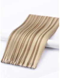 Tape Haar extension Balayage Honig-Platin-Aschblond P12/60 - 30 cm Tape Haar extension Balayage Honig-Platin-Aschblond P12/60 - 30 cm
