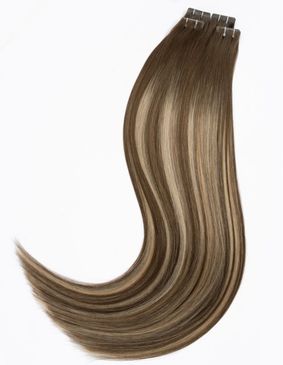 Extensions invisibles 70cm – Ombré Châtain Ambré B4/18 | Extens Hair