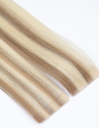 Invisible Tape Extensions P12/60 – Honig Platin Aschblond 50cm | Extens Hair Invisible Tape Extensions P12/60 – Honig Platin Aschblond 50cm | Extens Hair