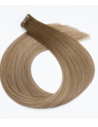 Extensions adhésives B6/18 – Ombré Bronde 50cm 25g | Extens Hair