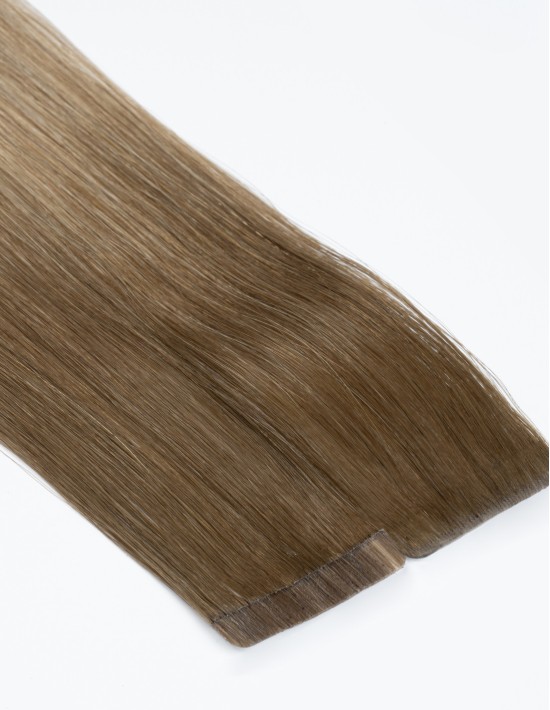 Tape Extension - Ombré & Gesträhntes EchtHaar, 50cm