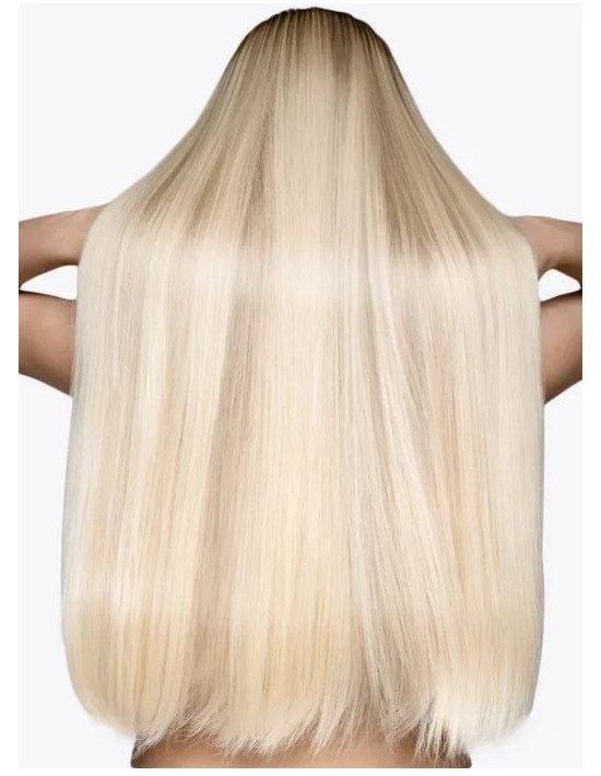 3x tissages 50g - 70# Blond Polaire 60cm
