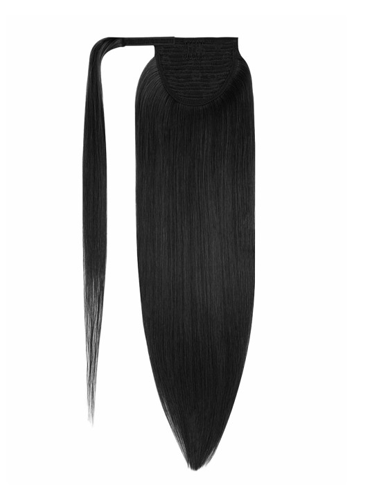 Postiche Ponytail Schwarz intensiv