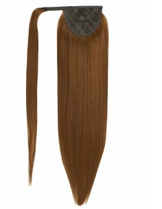 Queue de cheval cheveux naturels Marron 4 2