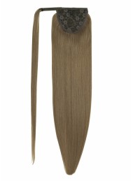 Postiche ponytail Brun cendré