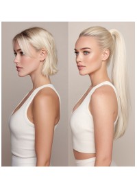 Pony Extension Blond platine 613