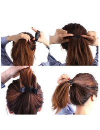 queue de cheval épaisse silicone magic