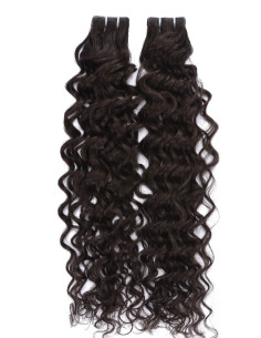 Gewellt Tape Haarverlängerungen 50 cm ♡ Tape Haar 2