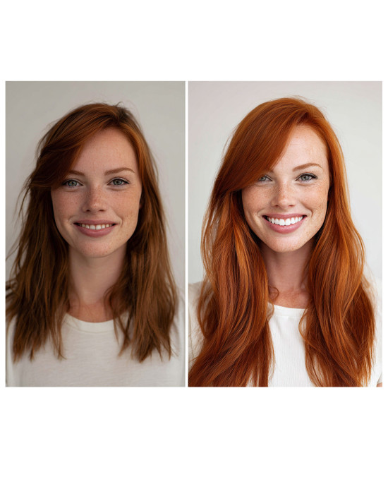 Injected Tape Haarverlängerung 46 cm - Unsichtbar & Leicht