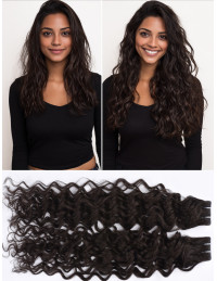 Gewellt Tape Haarverlängerungen 50 cm ♡ Tape Haar