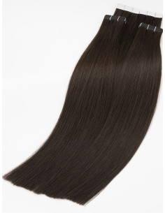 Extension adhésive 30 cm ♥ Cheveu Naturel mi-long 2