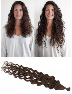 Extension à Chaud ondulée 50 cm - Cheveux Naturels