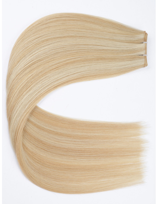 Blonde Tressen Brazilian Echthaar - Extens Hair
