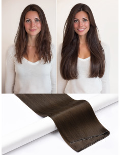 Tressen Gelockt mit indianische Echthaar:Echthaarverlängerung, Haarverlängerung und Haarverdichtung mit Naturhaar