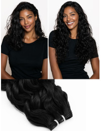 Tressen Gelockt aus Brazilian Echthaar - Extens Hair Tressen Gelockt aus Brazilian Echthaar - Extens Hair