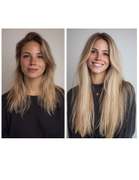 Günstig Clip In Haarverlängerung - Echthaar Extensions im Verkauf Günstig Clip In Haarverlängerung - Echthaar Extensions im Verkauf