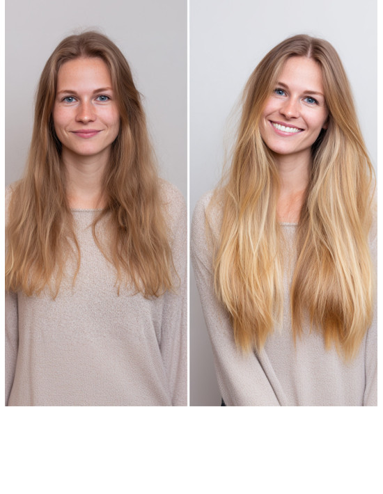 Extension Halo Hair Soldée - Cheveux Naturel Remy Hair