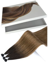 [Coffret Deluxe] Extension à Chaud 30 - 50 - 70cm - Cheveux Naturel Remy Hair