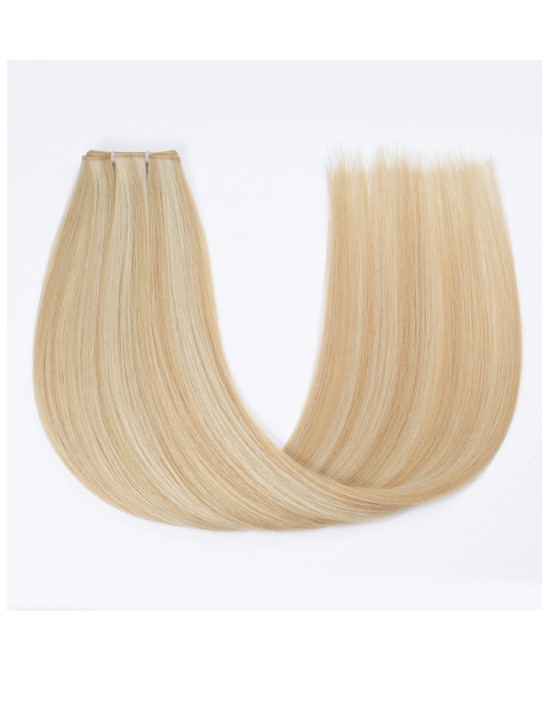 Cheveux Meché Tissage Russe - Balayage Sunset Blond