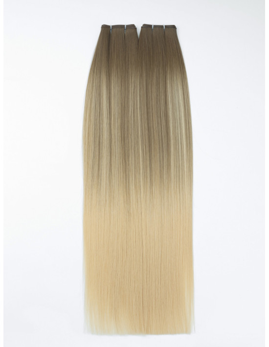 Ombré-Tresse in Dunkelbraun 50 cm