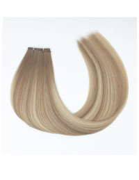 Tissage russe miel platine cendré