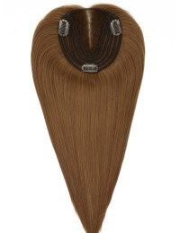 Topper partiel en cheveux naturels – Marron Glacé 4– 50 g