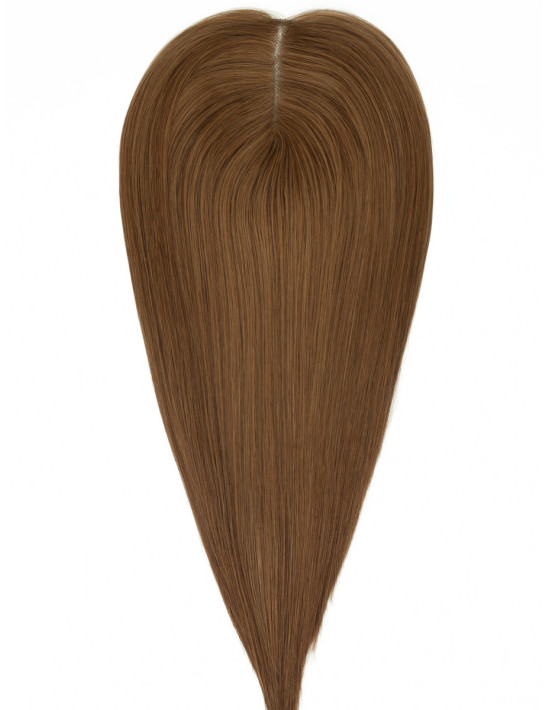 Topper partiel en cheveux naturels – Marron Glacé 4– 50 g